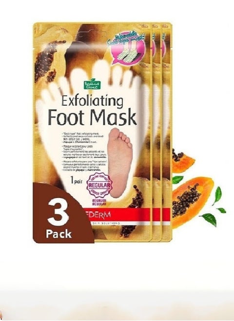 Exfoliating Foot Mask - 3 Pair