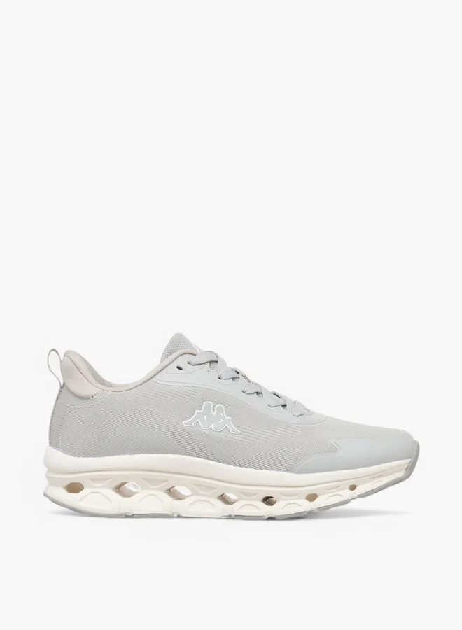 Kappa Women's Logo Print Sports Shoes with Lace-Up Closure
