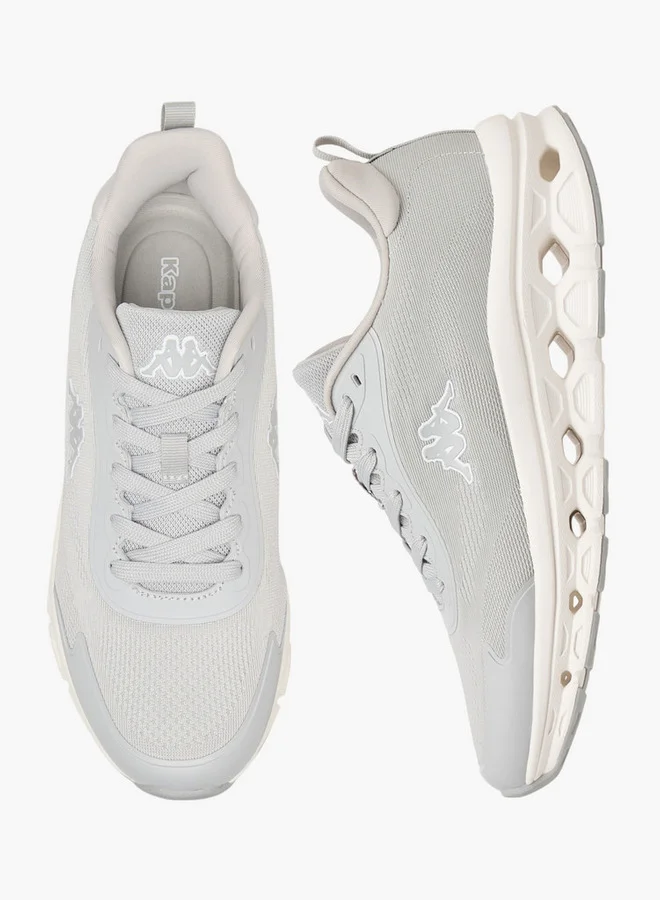 Kappa Women's Logo Print Sports Shoes with Lace-Up Closure