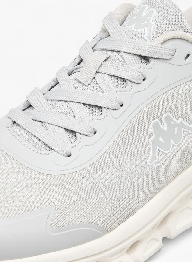 Kappa Women's Logo Print Sports Shoes with Lace-Up Closure
