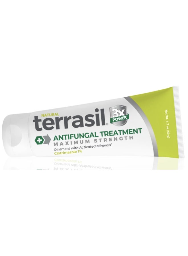 Terrasil Natural Terrasil 3X Power Antifungal Treatment Cream - 50gm - Image 1
