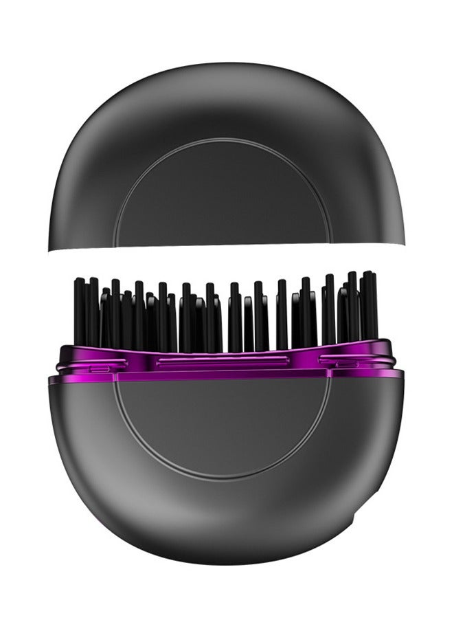 مكواة فرد الشعر الصغيرة ، مكواة فرد الشعر القابلة لإعادة الشحن ، مشط اللحية الكهربائي ، الشعر الأملس والشعر المجعد - Image 1