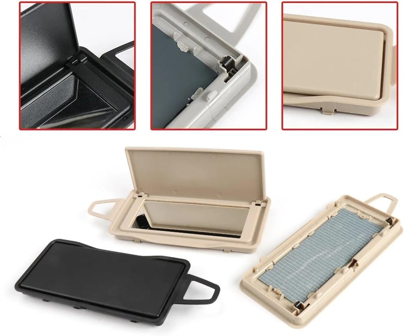 DEMULAX Sun Visor Vanity Mirror Cover for Mercedes - Image 5