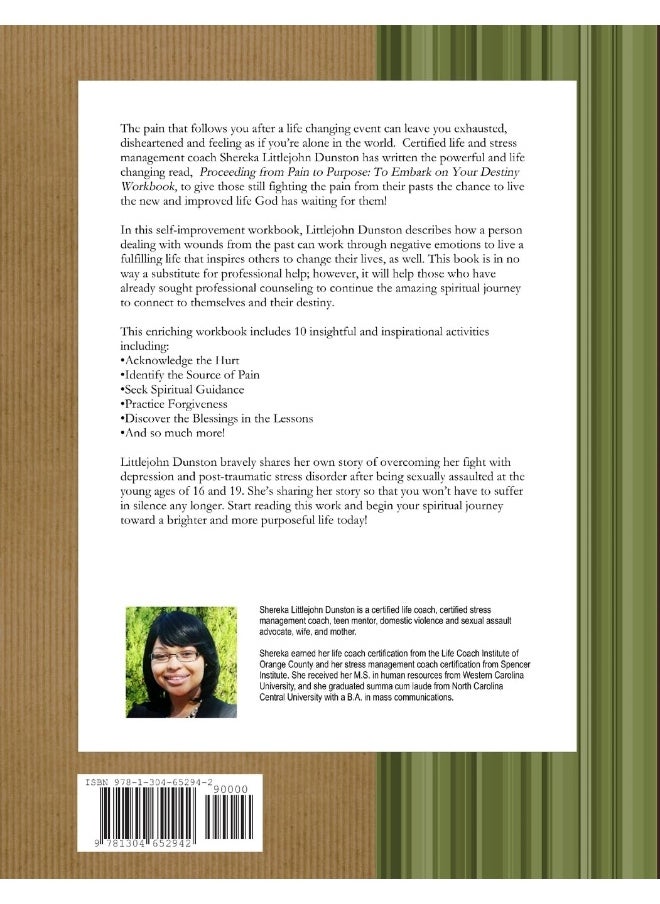 Proceeding from Pain to Purpose: To Embark on Your Destiny Workbook  - Image 2