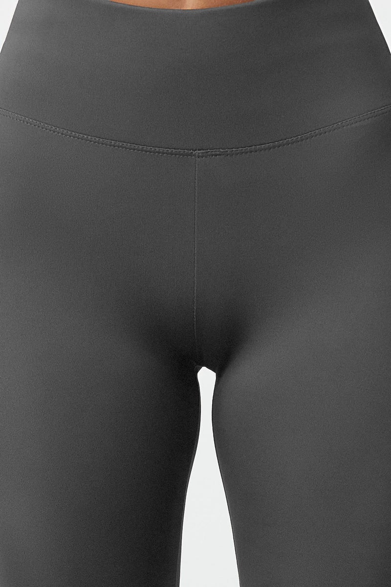 trendyol Anthracite Wide Waist Elastic Extra Shaping Full Length Knitted Sports Tights - Image 4