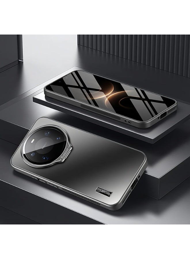 general Case Compatible with Huawei Mate 80 Pro Max, Ultra-thin Matte Hard PC Phone Case with Camera Lens Cover, [Support Magnetic Car Holder] Case with Camera Stand - Image 1