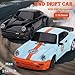 Skymaker Porsche 911 RC Drift Car 118 RWD Blue Metal Tires 24GHz Remote Gyro for Adults - Image 4