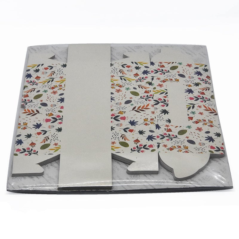 TRIACE Take Away Food Box Container Pack of 20 in Flower Design Multipurpose Use for Cakes Chocolates Brownies Cupcakes and Sweets Size 185 x 5 x 5cm TR 101 Perfect for gifting of jewellery - Image 4