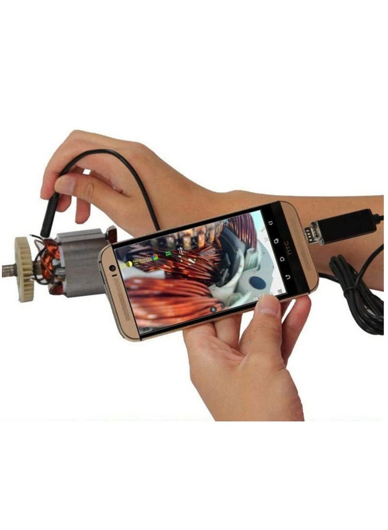 GENNEXT 3-in-1 IP67 waterproof USB Type-C + microUSB + USB HD 6 LED endoscope camera Android mobile phone, tablet, PC, laptop - Image 2