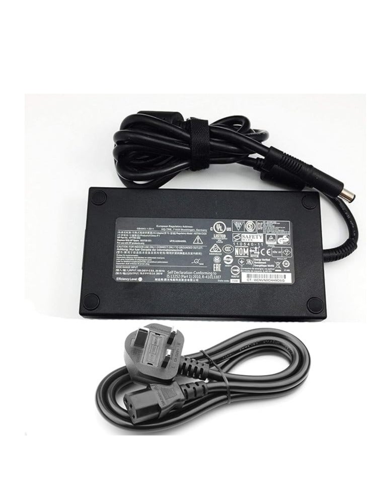 Terabyte شاحن لابتوب متوافق مع HP 19.5V 10.3A 200W للابتوب HP DC7800 DC7900 DC8000 ZBOOK 15 HSTNN-CA16 HTSNN-DA24 AC - Image 1