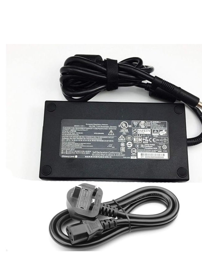 Terabyte شاحن لابتوب متوافق مع HP 19.5V 10.3A 200W للابتوب HP DC7800 DC7900 DC8000 ZBOOK 15 HSTNN-CA16 HTSNN-DA24 AC - Image 2
