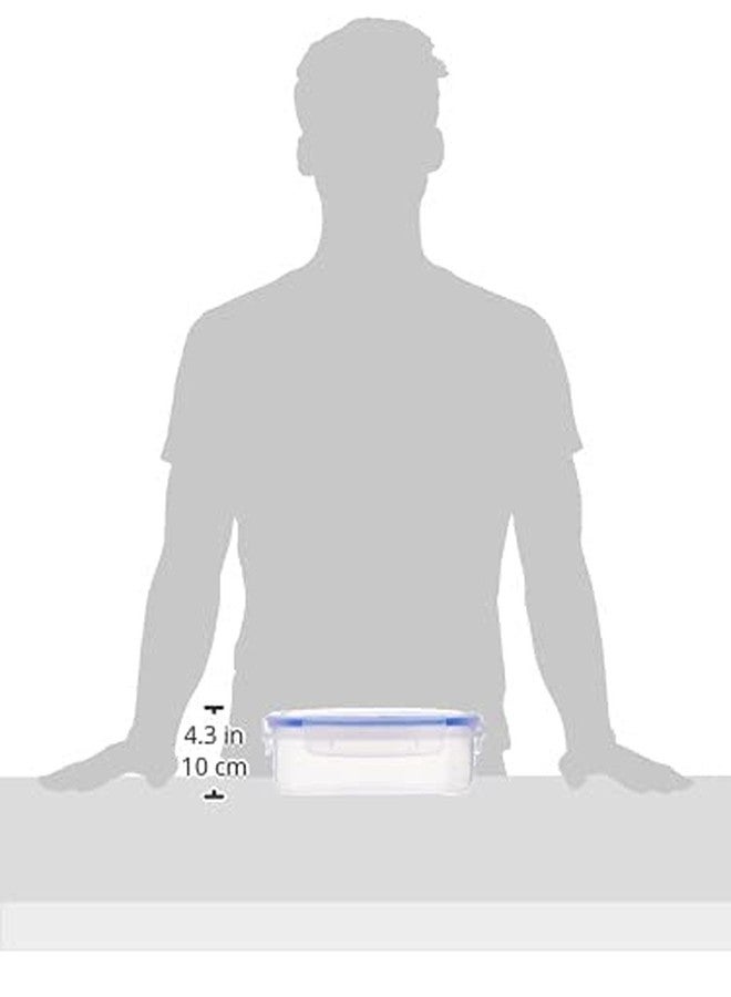 Aristo Lock & Fresh 301 Plastic Storage Container For Storing grains, pulses, rice, wheat etc Set of 3-1100 ML, Transparent Clear, large (LOCK&FRESH301) (22 x 15.5 x 6cm) - Image 5