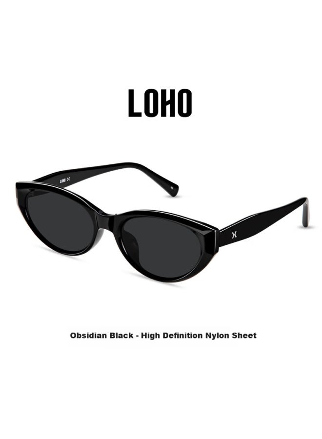Loho Cat Eye Sungl Women's Narrow Frame Slimming New Lady High-end Fashion Sun Gl Gm Sungl Lh09648 - Image 5