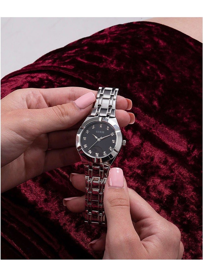 GUESS Women's Analog Round Shape Stainless Steel Wrist Watch GW0114L1 - 36 Mm - Image 4