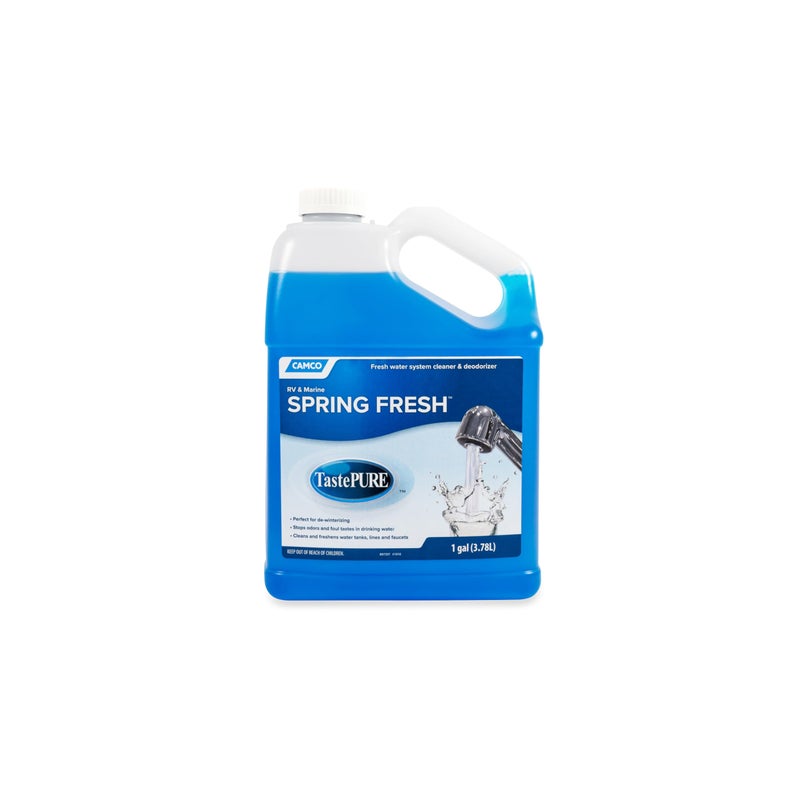 Camco TastePURE Spring Fresh Water System Cleaner and Deodorizer for RV and Marine | Cleans and Freshens Water Lines | Great for Dewinterizing - 1 Gallon (40207) - Image 5