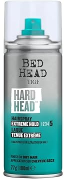 TIGI Bed Head by TIGI Hard Head Hairspray Extra Strong Hold Travel Size 100 ml - Image 1