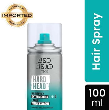TIGI Bed Head by TIGI Hard Head Hairspray Extra Strong Hold Travel Size 100 ml - Image 2