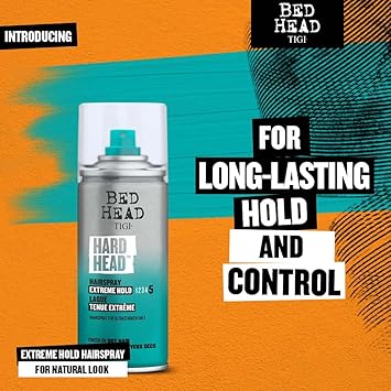 TIGI Bed Head by TIGI Hard Head Hairspray Extra Strong Hold Travel Size 100 ml - Image 4
