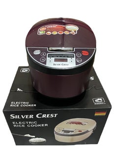 SILVER CREST Rice cooker with steamer, non-stick convenience pot and keep warm function for perfect meals, detachable power cord, easy and efficient cooking, steaming and keeping warm 5L 900W - pzsku/Z3543D050DB039F6BF324Z/45/_/1723404002/195a1c67-ca37-4c04-b018-e3789f650544