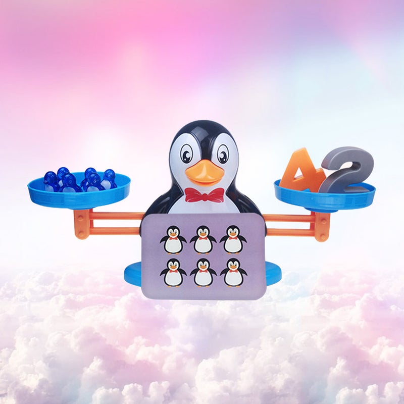 1 Set Balance Scale Toys Digital Calculation Balance Scale Toys Learning Arithmetic Weighing Game - Image 5