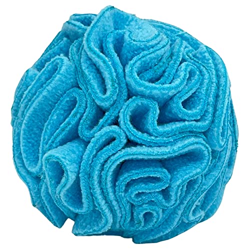 Glory To Dog Puppy and Small Breed Snuffle Interactive Foraging Dog Puzzle Ball Toy Blue - Image 1