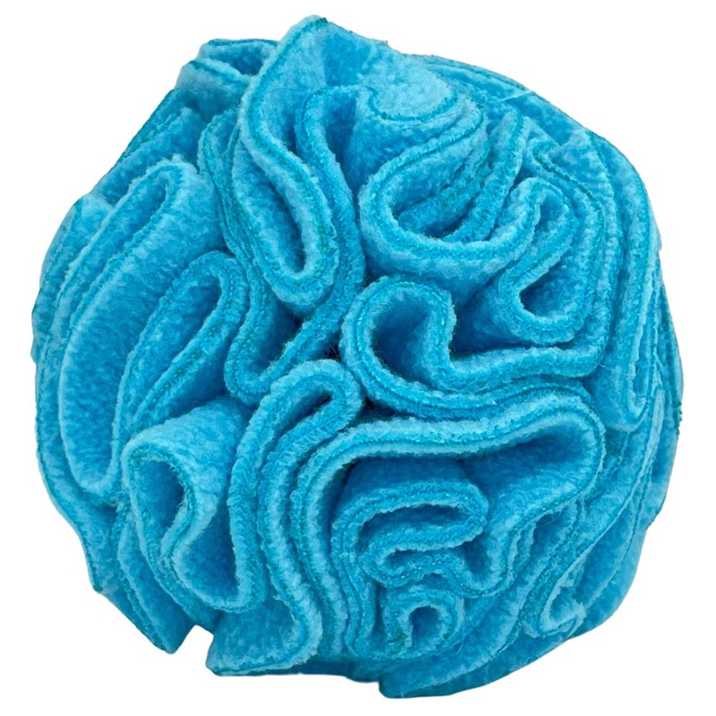 Glory To Dog Puppy and Small Breed Snuffle Interactive Foraging Dog Puzzle Ball Toy Blue - Image 2