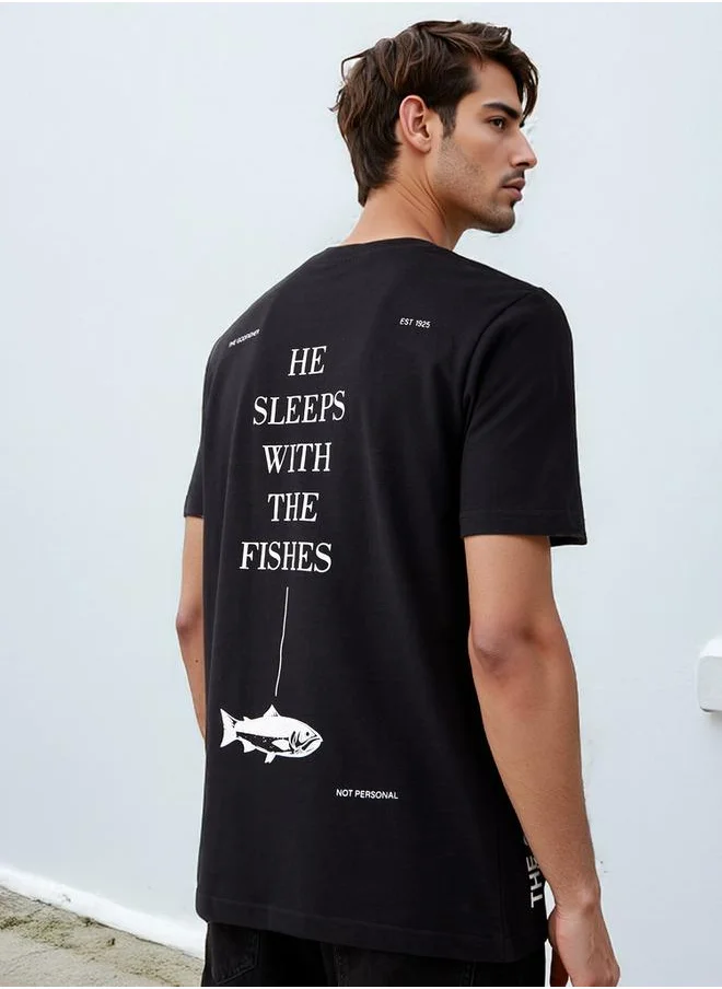 FAV The Godfather Print T-shirt