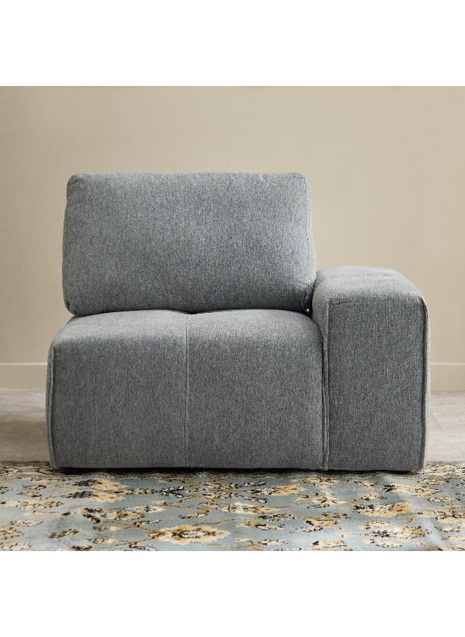 Home Box Cecile 7-Seater Fabric Sectional Corner Sofa with Console  - Image 3