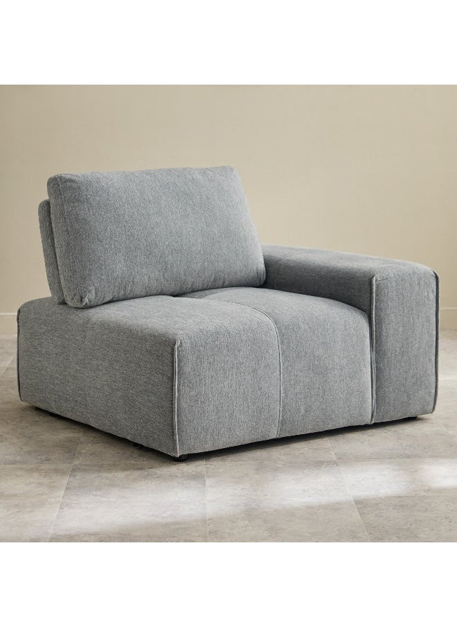 Home Box Cecile 7-Seater Fabric Sectional Corner Sofa with Console  - Image 4