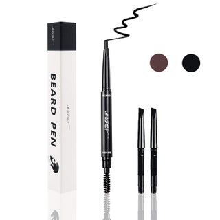 Beard Pencil Filler for Men  Water Resistance Sweat Proof Long Lasting  Natural Finish barber Pencil Mustache Repair Shape Two more Pencil Replacement Tip black - pzsku/Z35444A1B26F7202EC965Z/45/_/1742913672/2b3d4892-61c3-4e8d-b9e7-c4de88dc8c23