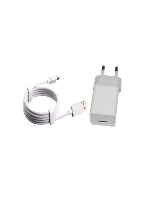 شاحن Oppo سريع AK779GB مخرج شاحن سريع 4 Amber مع كابل من النوع C.