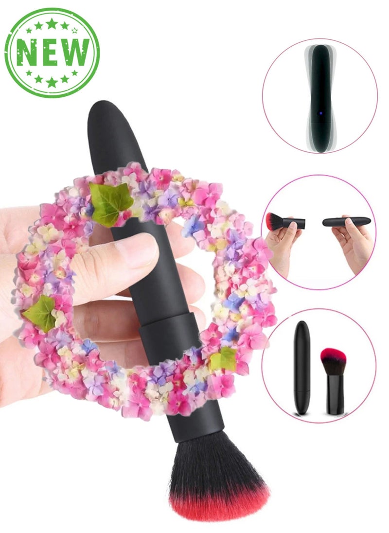 Pink Demon - Electric Makeup Brush Accessories Portable Quiet and Comfortable Electric Hand-held Brush for Relaxing Face - Image 1