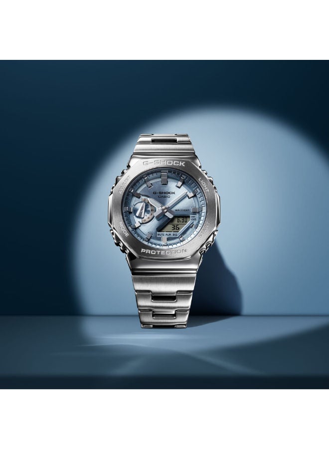CASIO Resin Analog+Digital Wrist Watch GM-2110D-2ADR - Image 4