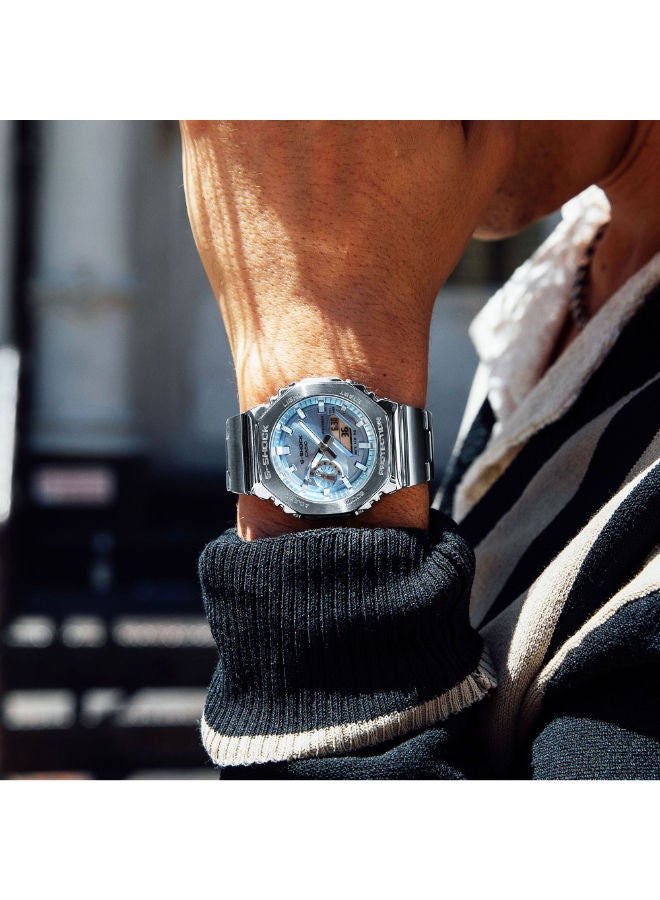 CASIO Resin Analog+Digital Wrist Watch GM-2110D-2ADR - Image 2