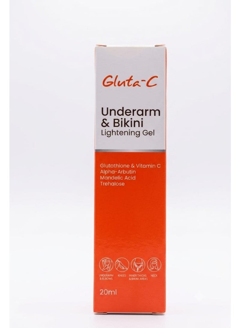 GLUTA C Underarm And Bikini Gel 20 ML - Image 1