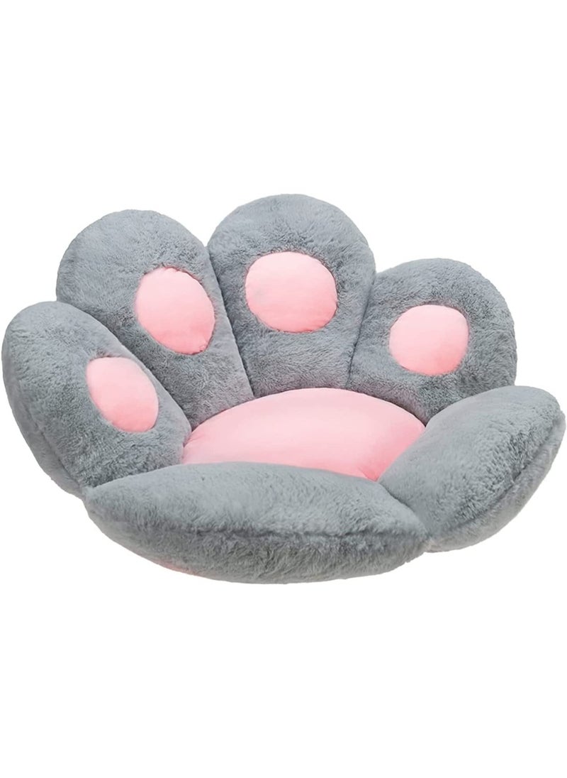 Cat Paw Cushion, Lazy Sofa Seat Cushion Plush Sofa Cushion, Floor Mat Office Chair Cushion Bear Claw Shape Comfortable and Cute Seat Cushion For Restaurant Bedroom, 70x60cm (Grey) - pzsku/Z35446CCB3FF39A4A3BB2Z/45/_/1672649973/64288c41-404a-4b03-b32f-283742f02119