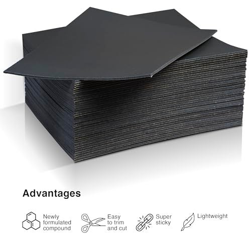 Siless Liner 157 mil (4 mm) 51 sqft Car Sound Deadening Closed Cell Foam & Heat Insulation mat - PE Foam Sound Deadener Material & Heat Barrier - Image 4