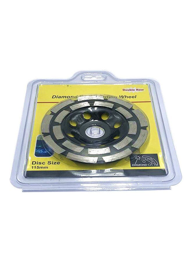NIBEMINENT Diamond Cup Grinding Wheel Black/Silver  - Image 3