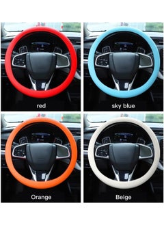 Cool Non-Slip Silicone Steering Wheel Protector, Non-Slip Elastic Stretch Car Steering Wheel Cover, 12.6''-15.8'' Anti-Slip Silicone Steering Wheel Covers (Black 1pc) - pzsku/Z3544A077A5262A620321Z/45/_/1735782187/a4b4757f-a9a5-4a5b-9619-e3f5f78b1ddf