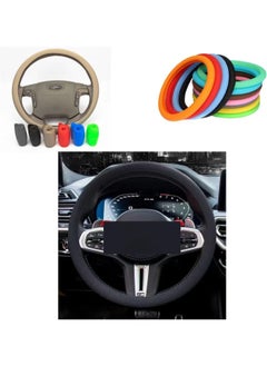 Cool Non-Slip Silicone Steering Wheel Protector, Non-Slip Elastic Stretch Car Steering Wheel Cover, 12.6''-15.8'' Anti-Slip Silicone Steering Wheel Covers (Black 1pc) - pzsku/Z3544A077A5262A620321Z/45/_/1735783128/3cfe67ad-88a4-451c-b4a3-3fb7f18cbab2