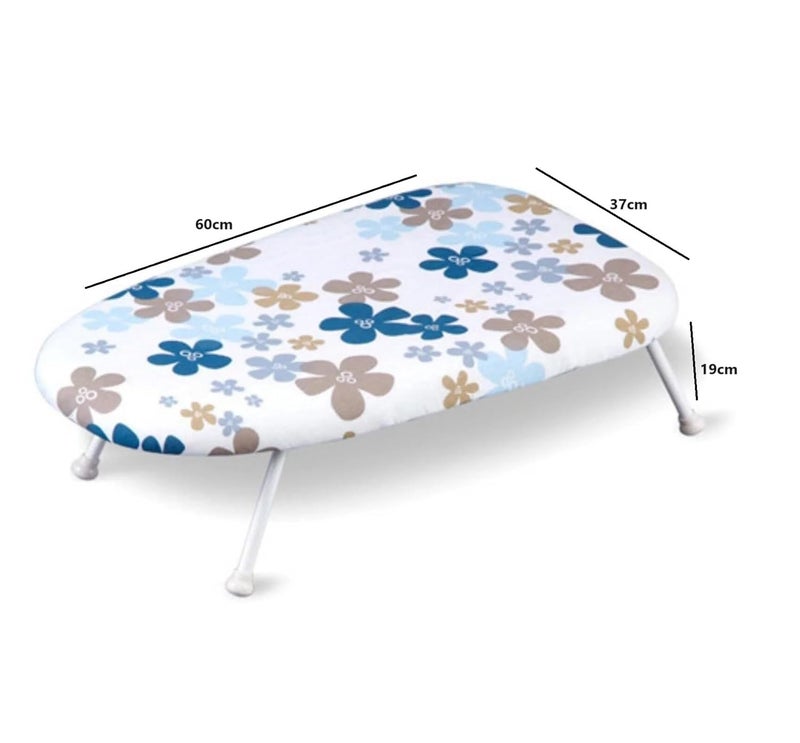 HOME CUBE Tabletop Ironing Board with Folding Legs Countertop Folding Ironing Board Portable Compact Space Saving Mini Ironing Board for Small Spaces Laundry Rooms Dorms Hotel Travelling Hostel - Image 5