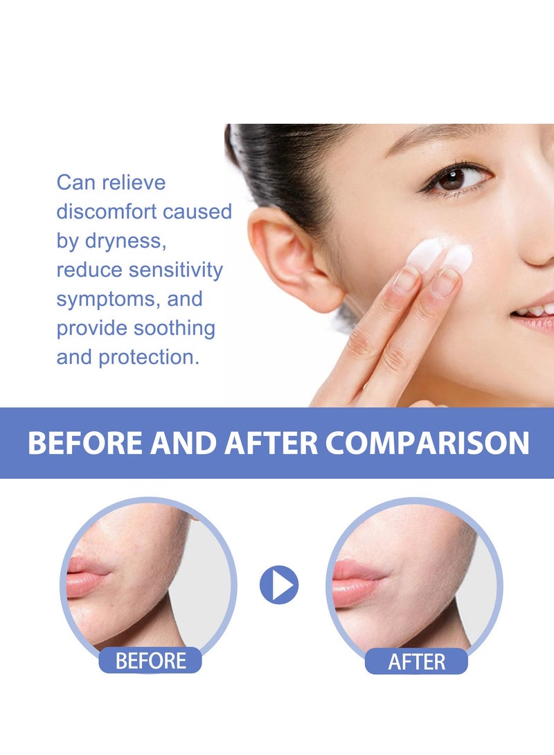 إيلهو مرطب للوجه يدوم طويلا للبشرة الجافة والحساسة | 80 مل، 2.7 اونصة - Image 3