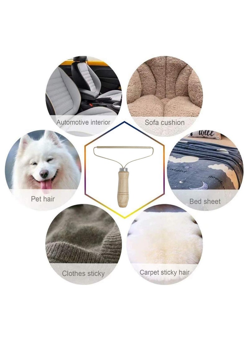 KITCHENOO - Generic Portable Lint Remover, no More lint, lint Rolled lint Cleaner pro, Reusable Double Sided Lint Remover Travel Brush, Used to Remove dust and pet Hair from Clothes, Blankets, Furniture (1 Pack) - Image 1