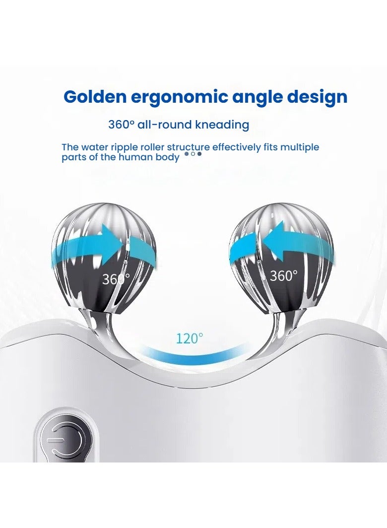 general Electric 3D Roller Facial Massager Roller Importer Microcurrent Lifting Neck Facial Beauty Device USB - Image 2