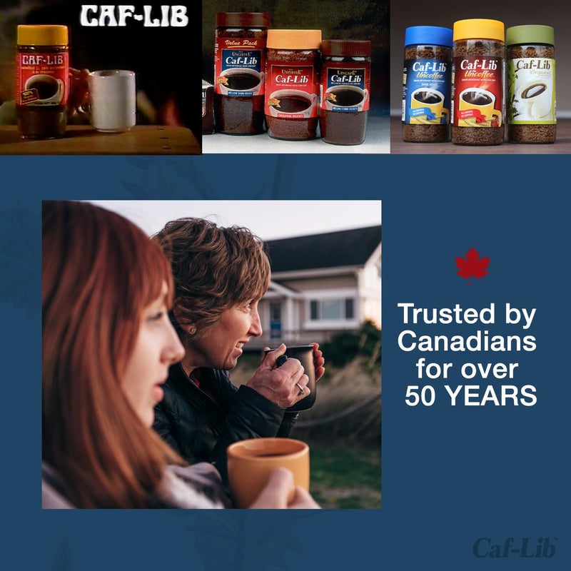 Caf-Lib Dark Roast Coffee Alternative with Barley and Chicory 150-Gram - Image 3