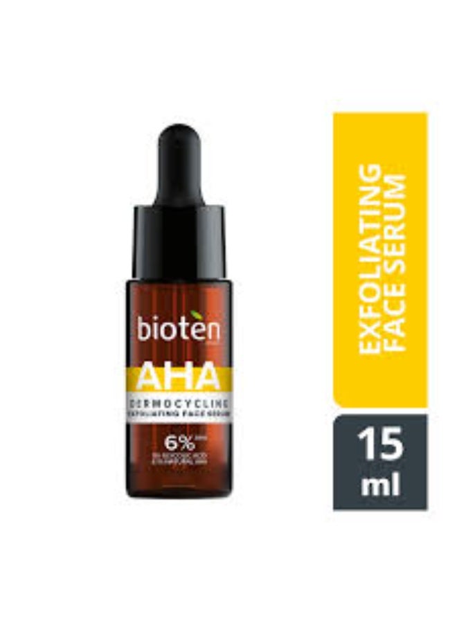 bioten Dermocycling AHA Exfoliating Face Serum 15ml - Image 4