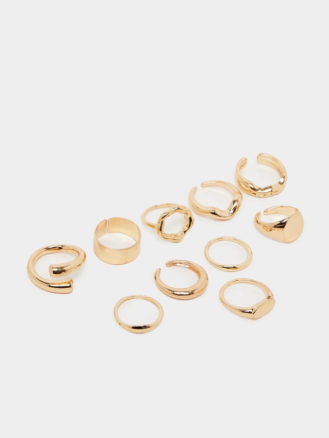 Styli Styli Set of 10 - Multi Shape Rings - Image 2