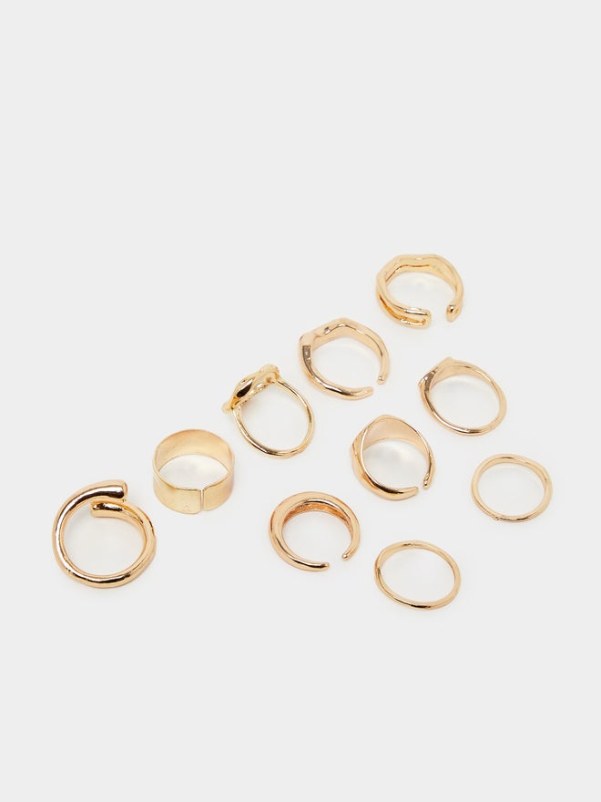 Styli Styli Set of 10 - Multi Shape Rings - Image 3