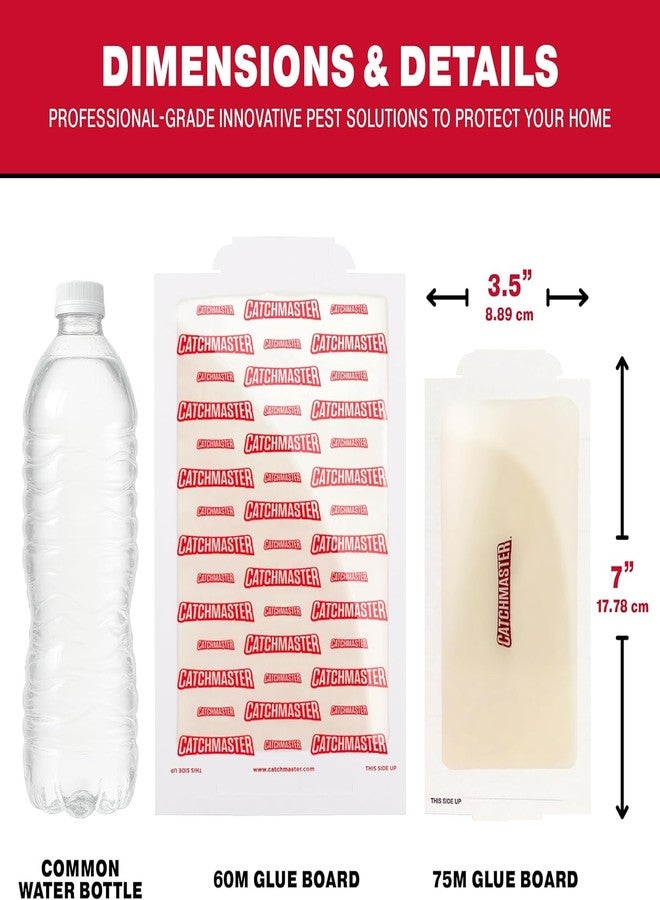 Catchmaster 75M Bulk Mouse and Insect Glue Boards, 75-Pack - Image 2