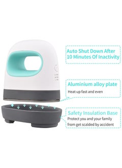 Joshberg Mini Easy Heat Press,Portable Heat Press Machine for T-Shirt Shoes and Hats,Pressing Machine for Heating Transfer for DIY  - Image 5